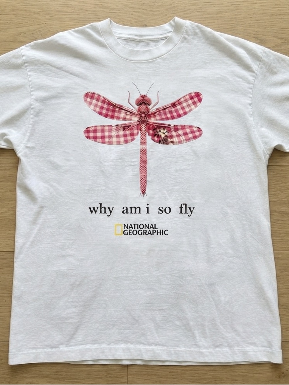 Vintage National Geographic "Why Am I So Fly" Tee